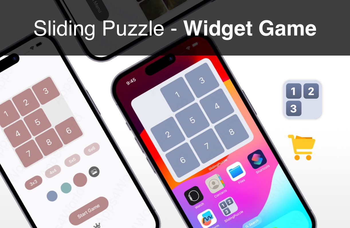 Sliding Puzzle iOS app template